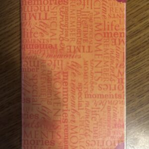 time envelope scrapbook