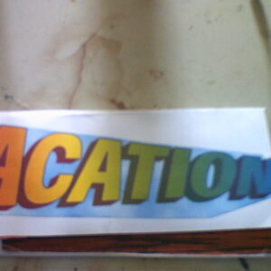 vacation travel journal