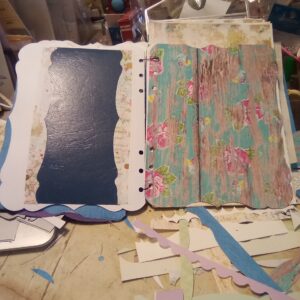 blue day scrapbook