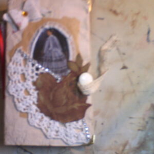 vintage lady junk journal