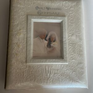 huge vintage wedding embossed album