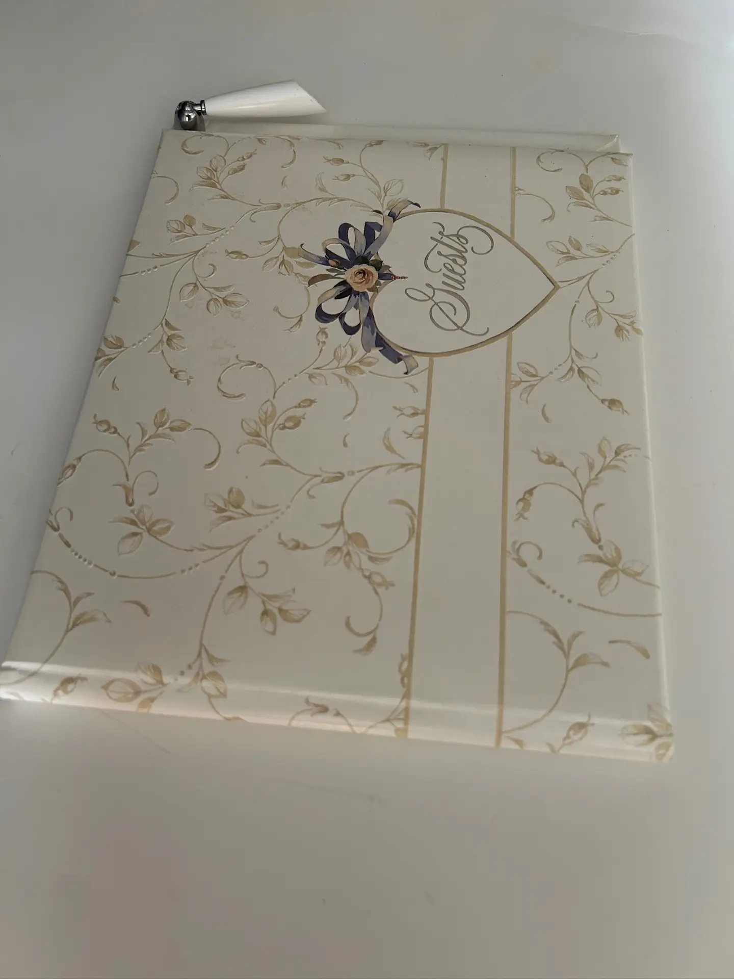 elegant satin guest book elegant satin guest book