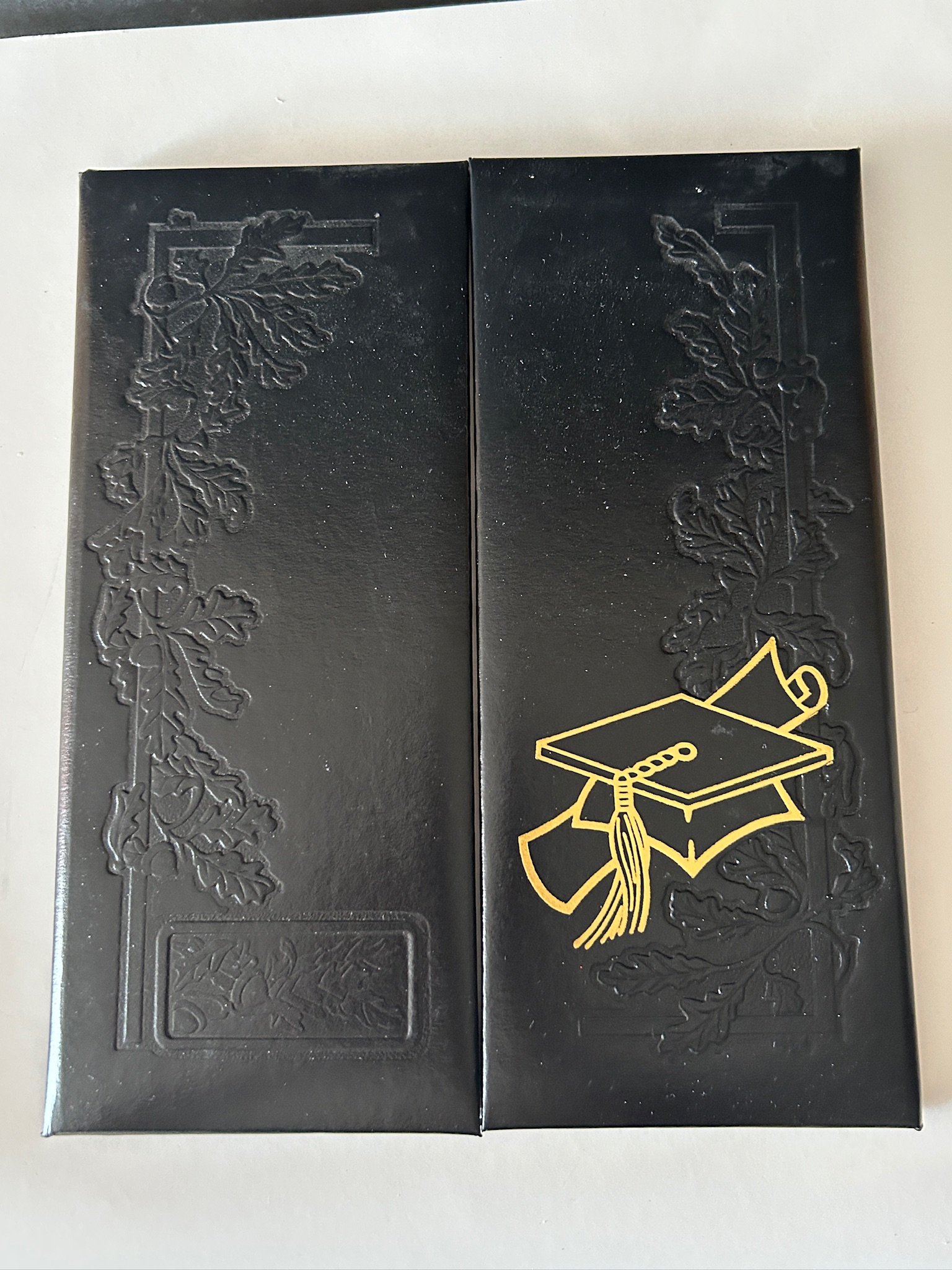graduation embossed folio graduation embossed folio